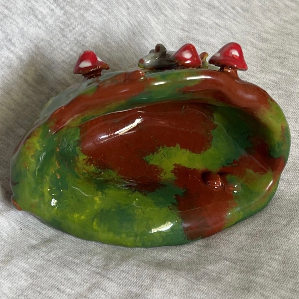 Hand made Ceramic cottage core forest home decor, nature inspired home decor